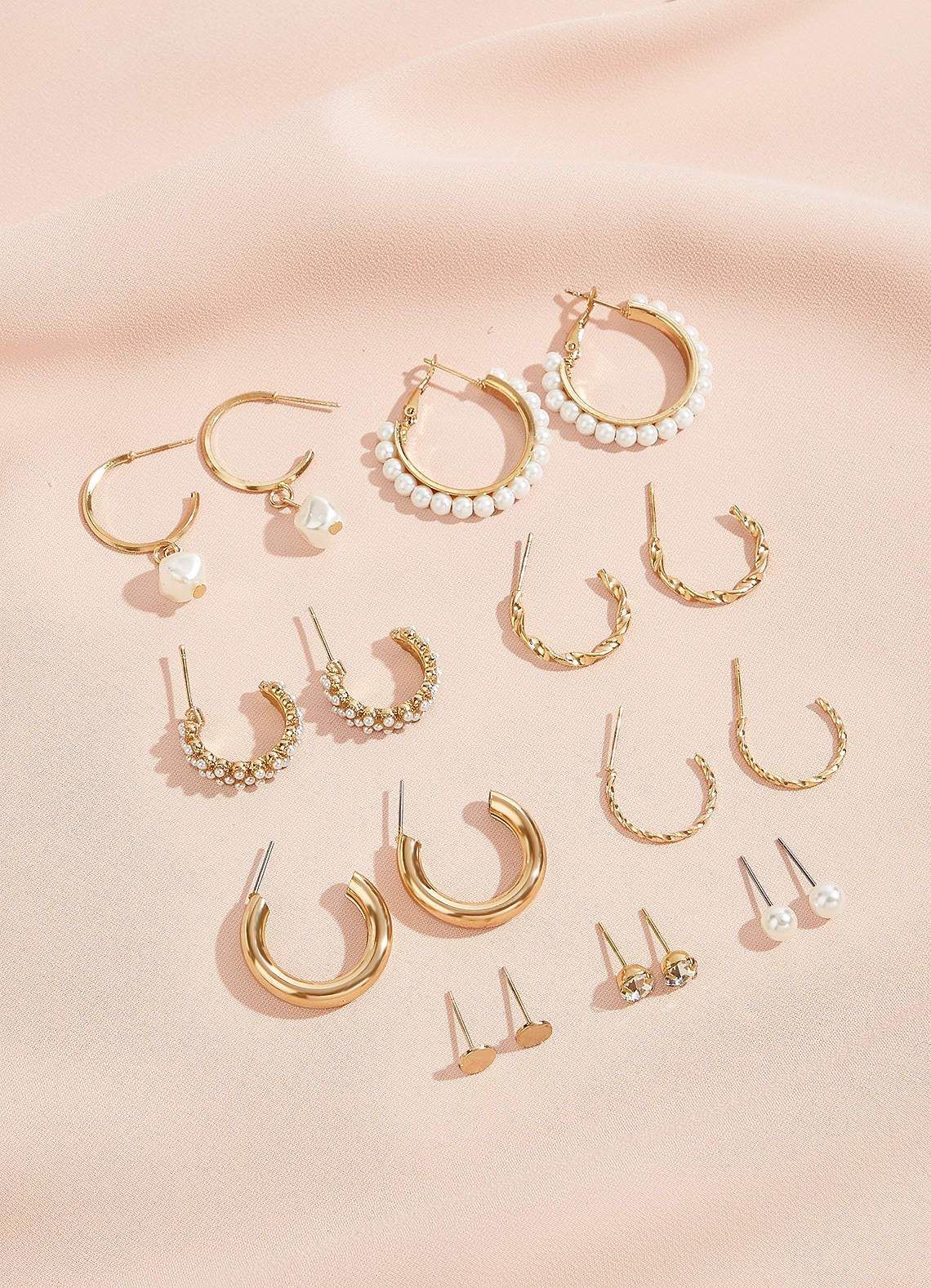 front Modern Earring Set