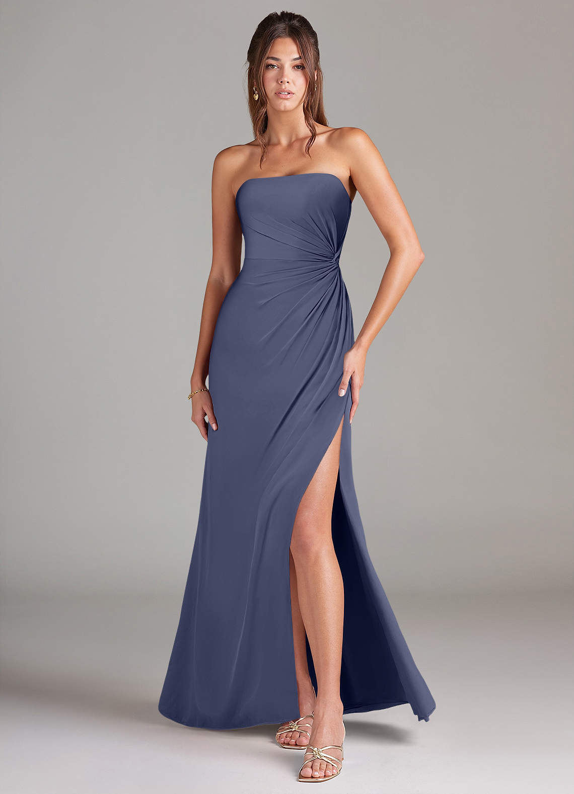 Dress Gown Dessy 2882 Dessy Collection Dresses Dessy Bridesmaid Dress  Offshoulder In Cameo Poshmark