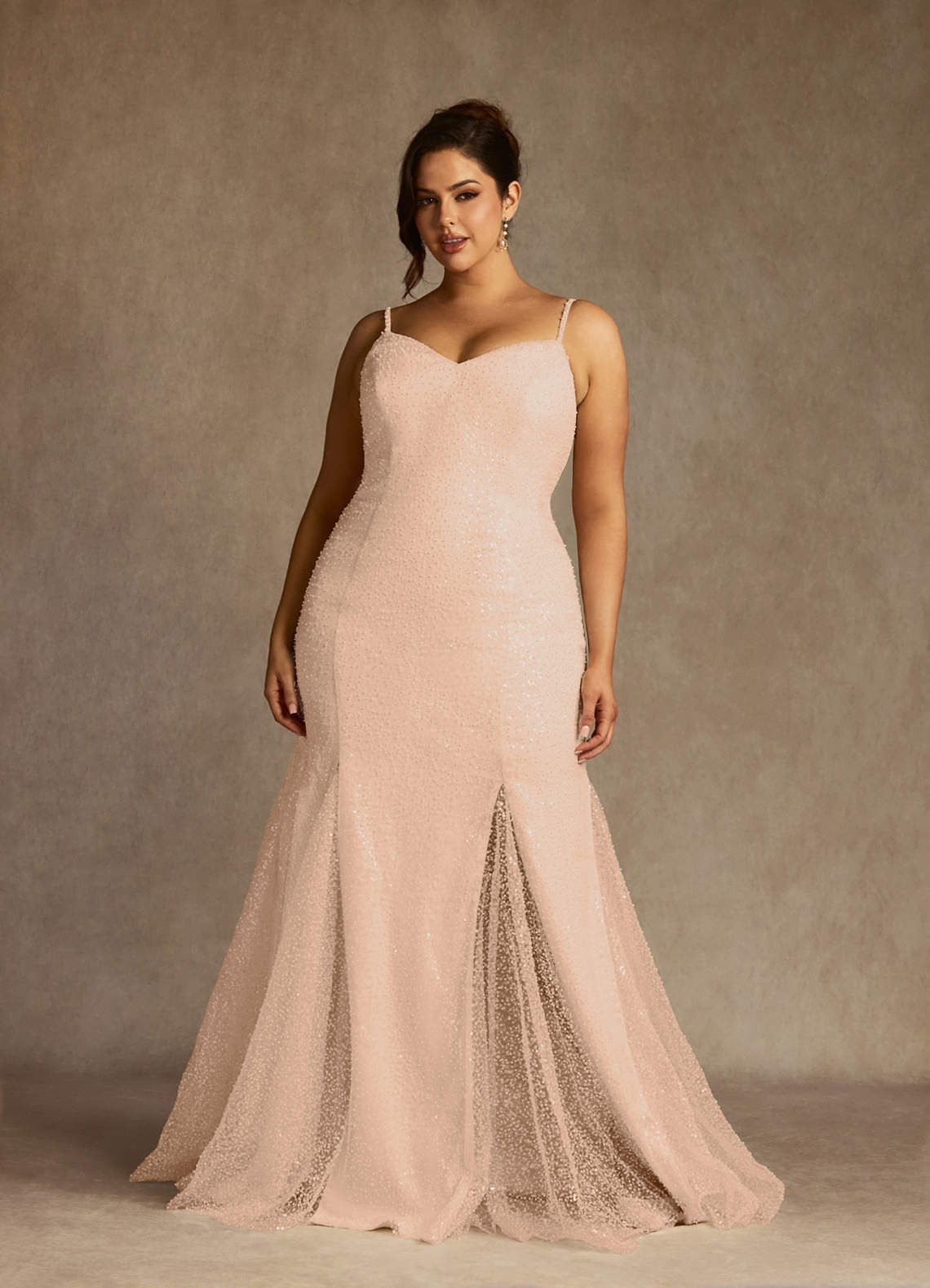 Azazie Eris Vestidos de noiva Vestir Diamante Branco Rosa Inglesa de Miçangas de sereia image7