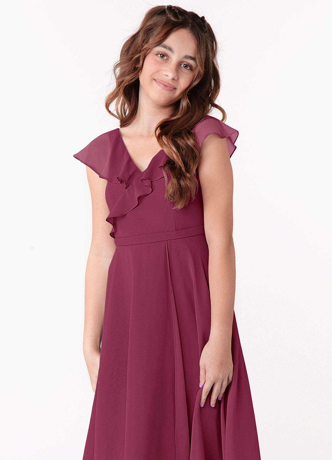 mulberry junior bridesmaid dresses Mulberry Bridesmaid Dress Chiffon Size Large