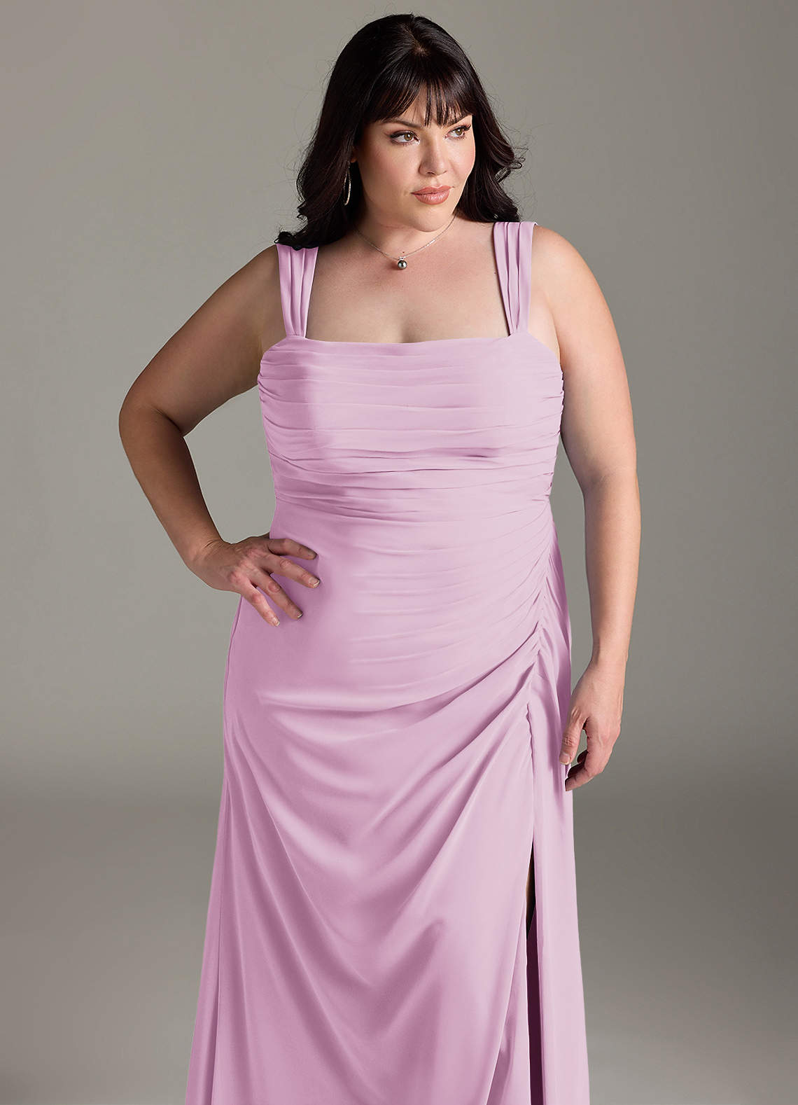 ever pretty plus size bridesmaid dresses Cotton Candy Pink Bridesmaids Dress Full Length Pink Party Dress w/Str –  DaisyFormals-Bridesmaid and Formal Dresses in 59+ Colors