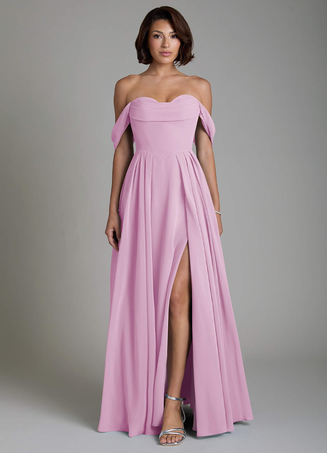 candy pink bridesmaid dresses Azazie Loisa density chiffon Searchspring Color:Black Buy Women's Dresses Black Binding:Hardback