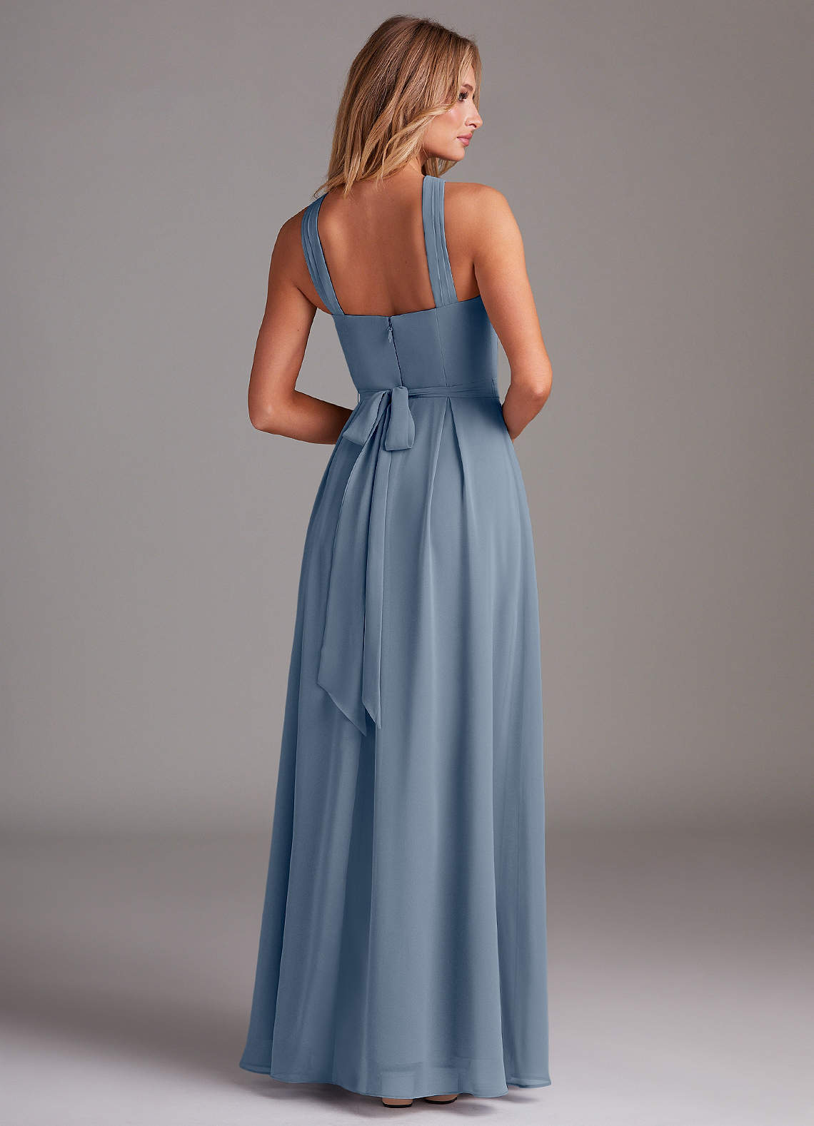 Azazie Dixie Twilight Chiffon Bridesmaid Dresses | Azazie