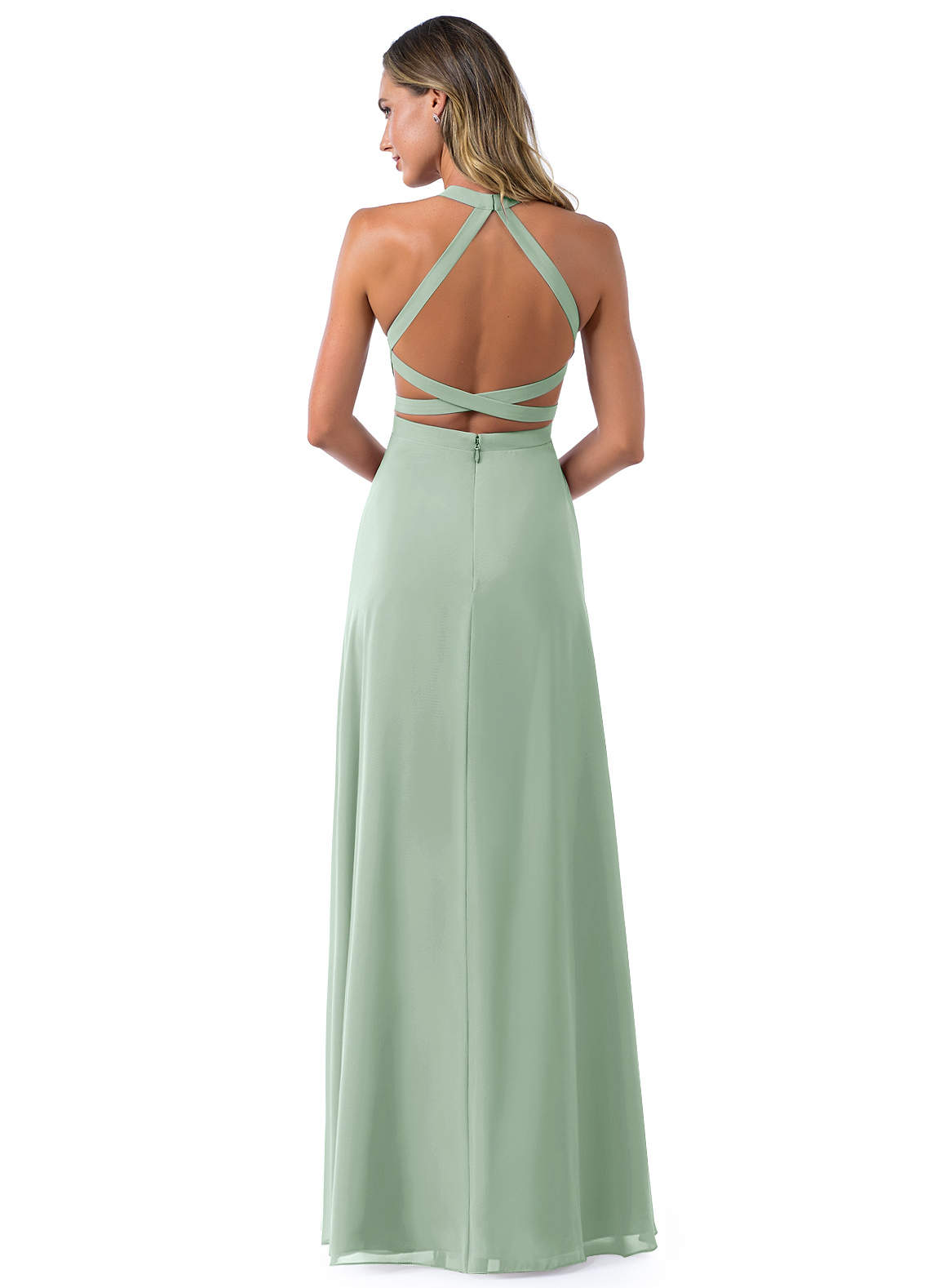 Agave Azazie Clarice Ready to Ship Bridesmaid Dresses | Azazie