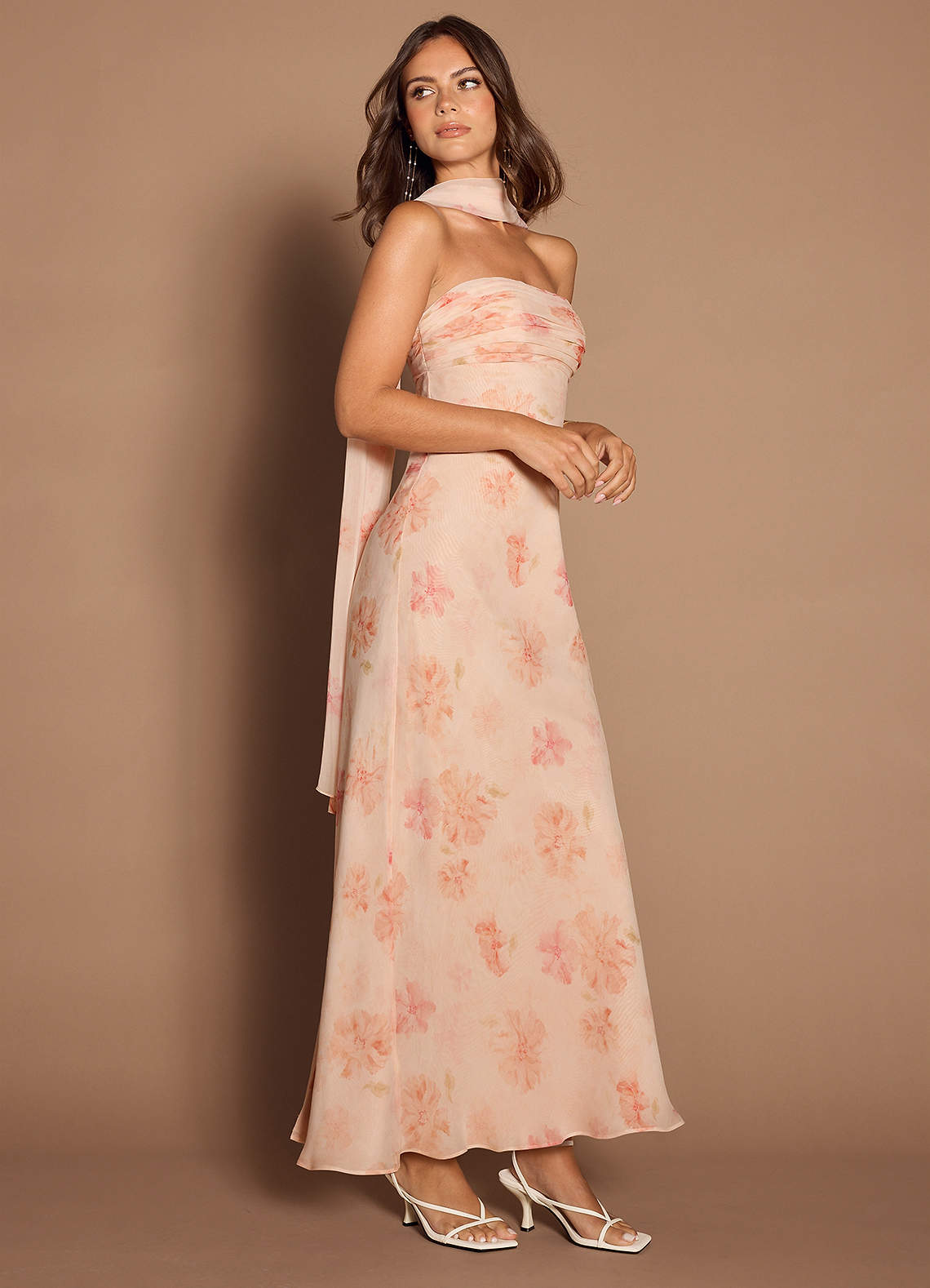 Maxi jurk Kala Perzik image8