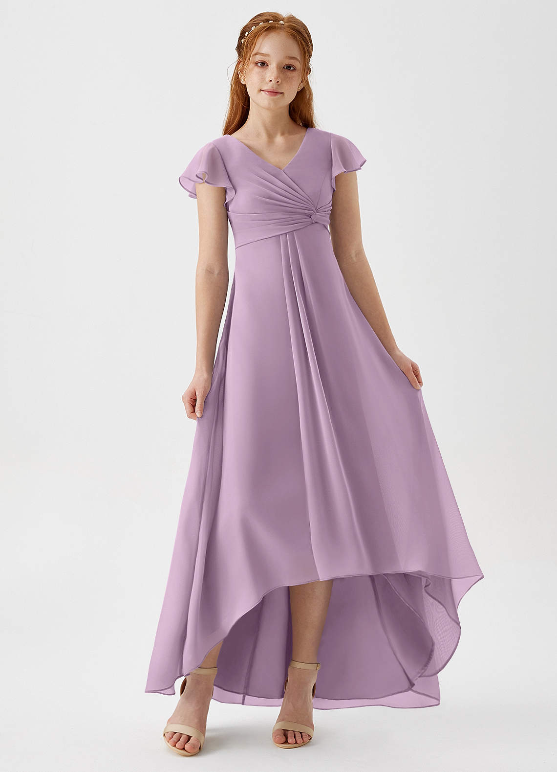 wisteria junior bridesmaid dresses Azazie Breanne junior bridesmaid dresses
