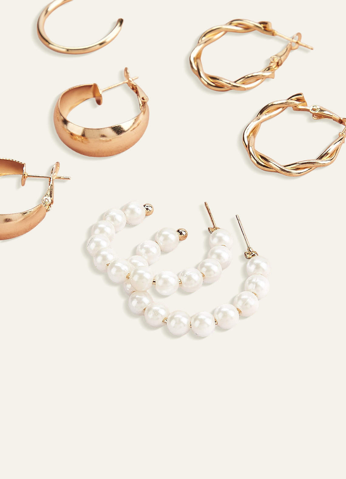 front Versatile Earrings Set of 6