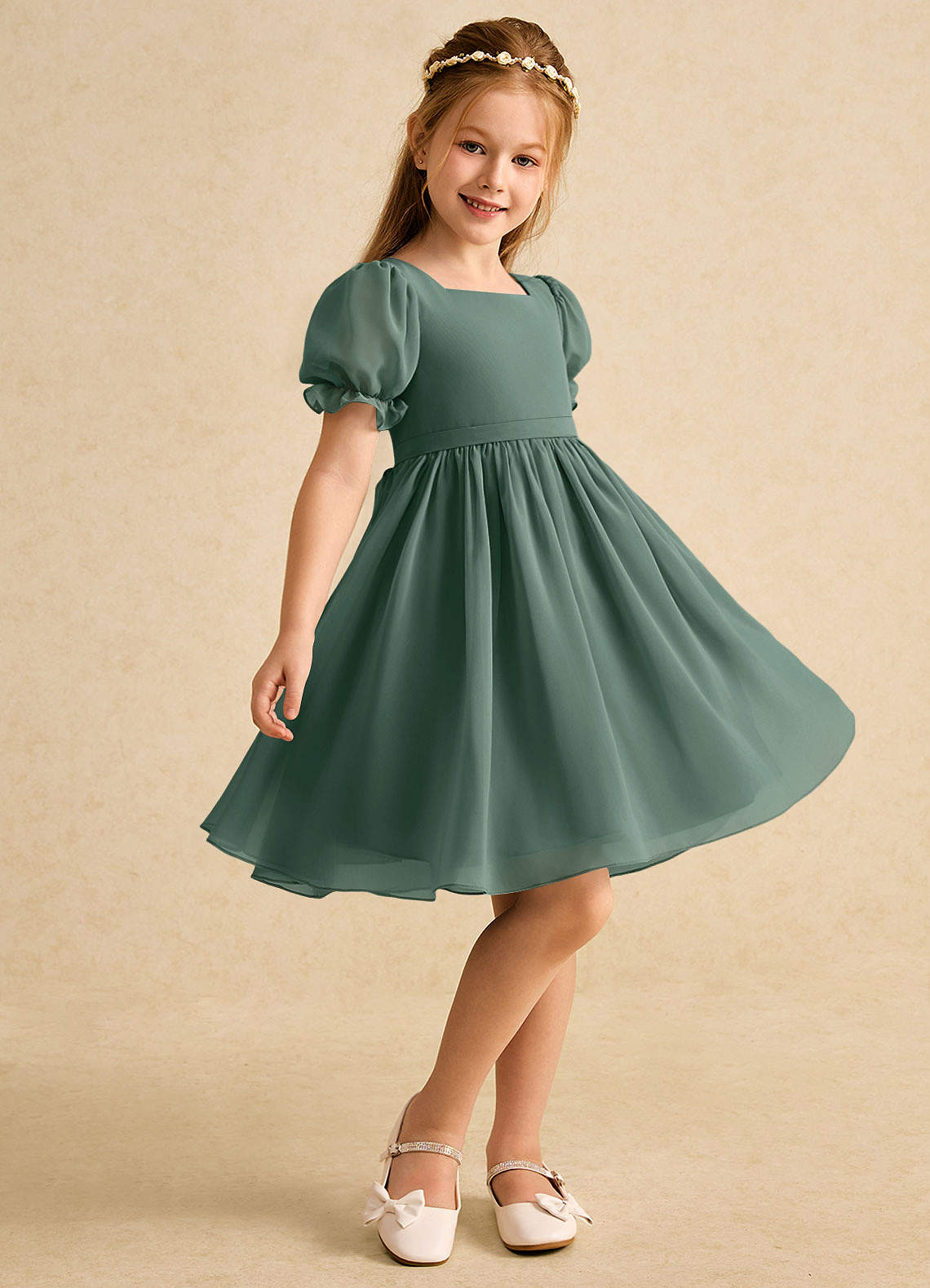 blue dress for baby girl Jolie main image 1