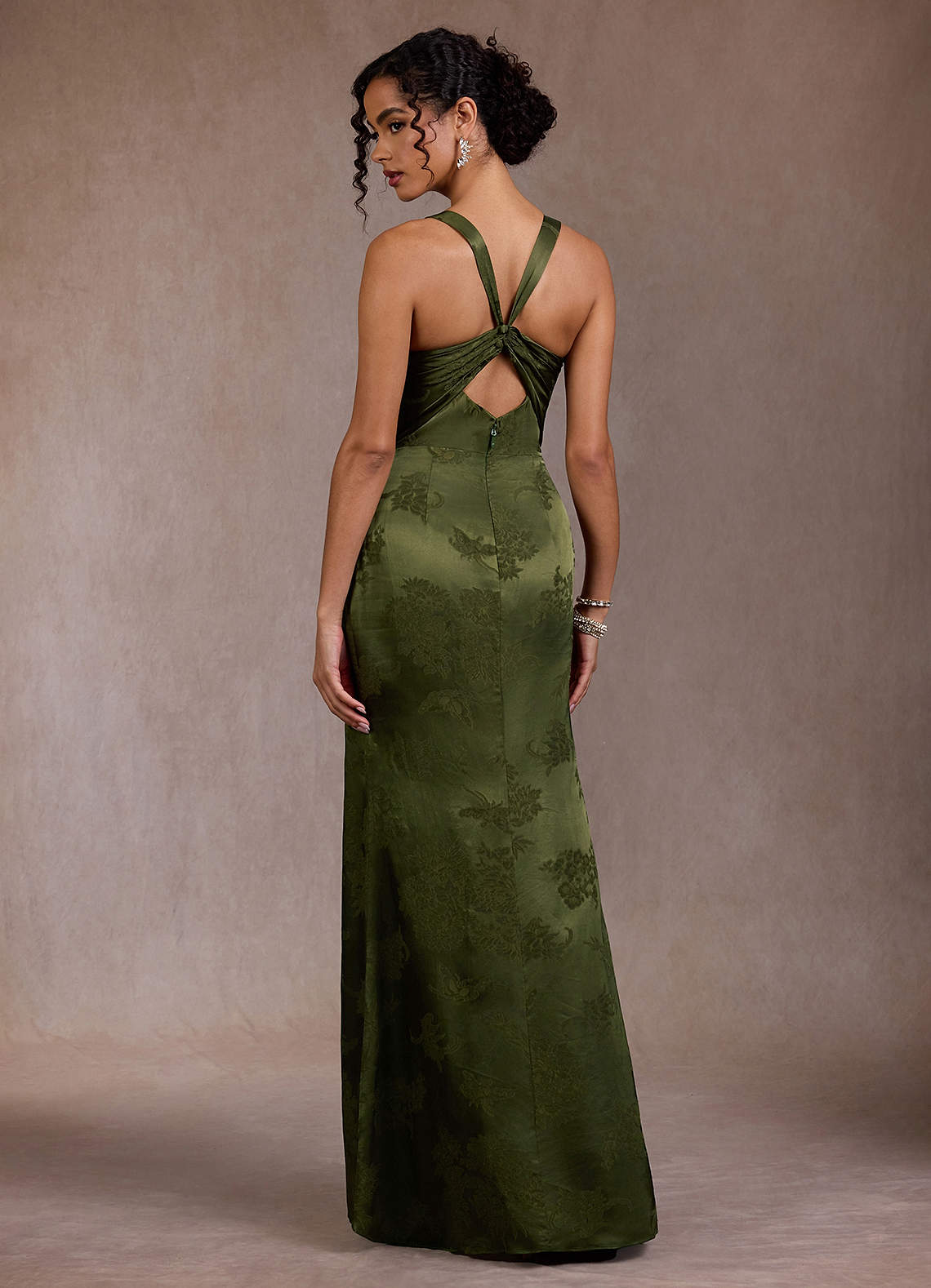 vestido Maxi Musgo Escuro Isabelle image6