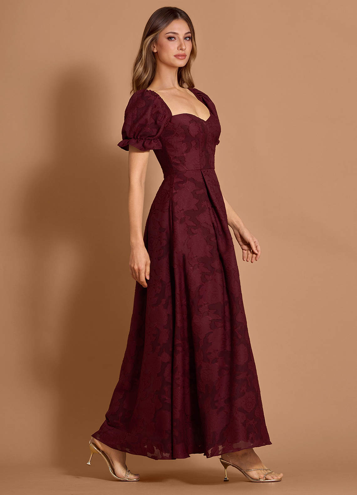 black sequin lace maxi dress A-Line Sweetheart Neck Tulle Sequin Lace Black Long Prom Dress main image 0