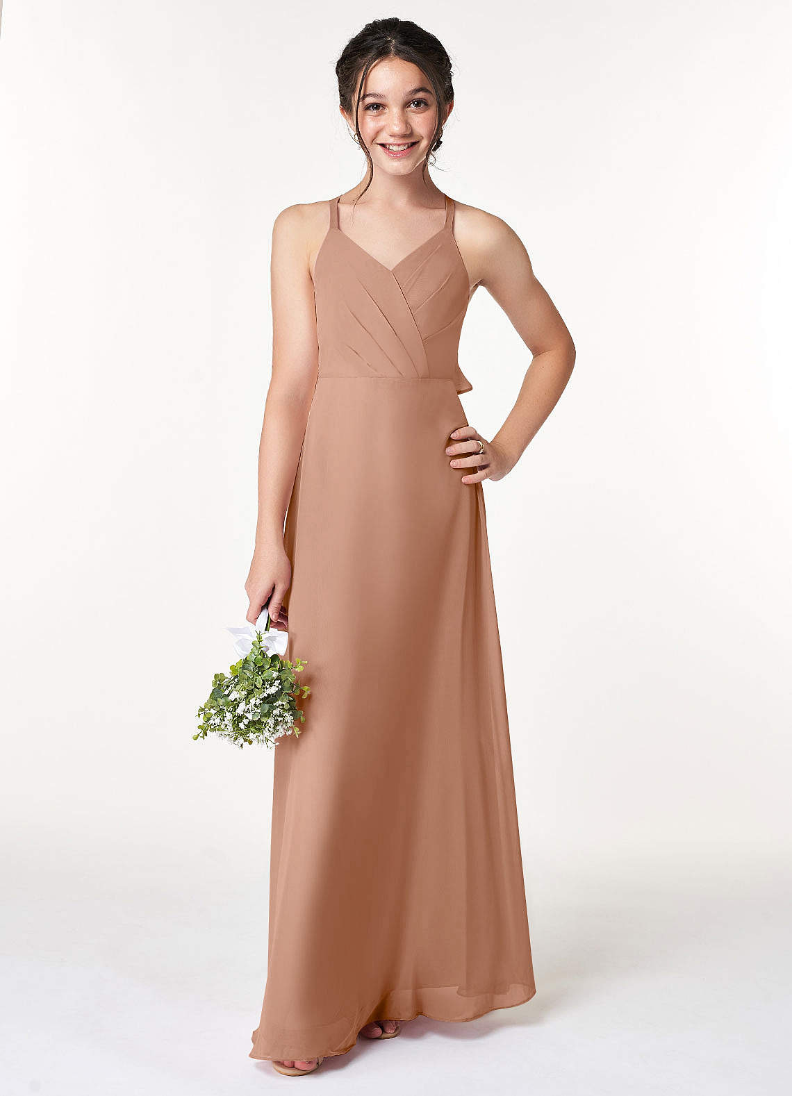 Rose Gold Junior Bridesmaid Dresses