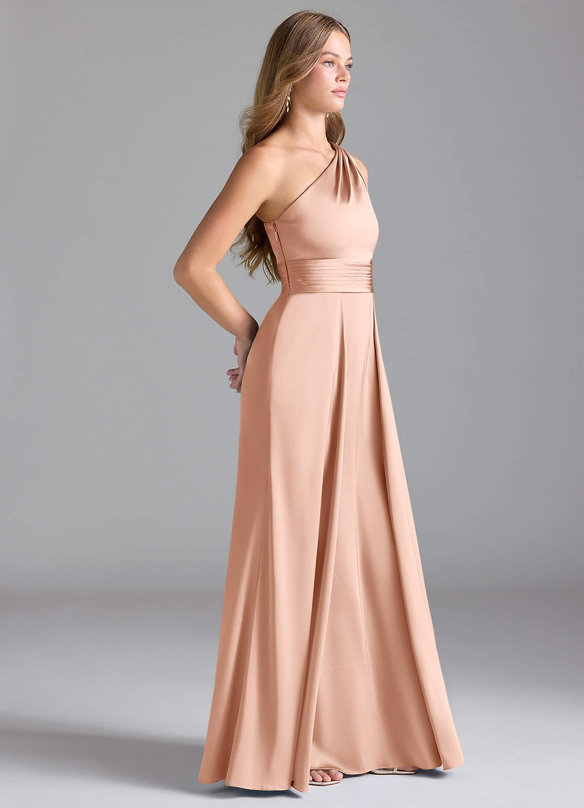 used bhldn bridesmaid dress A-Line Rose Gold Sequin Vintage Cocktail Dress main image 1