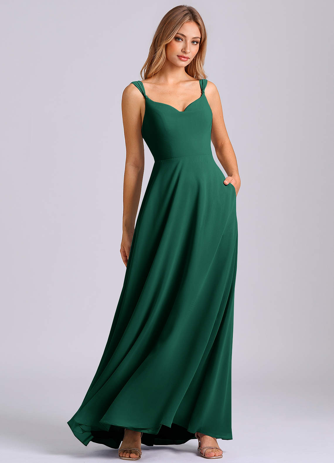 beatrice green dress Azazie LowStock:43268774690867