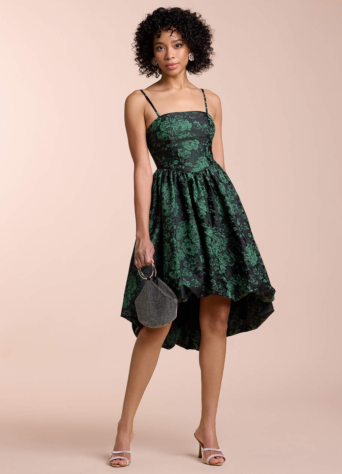 Amari Black Emerald Mini Dress Ready to Ship | Azazie