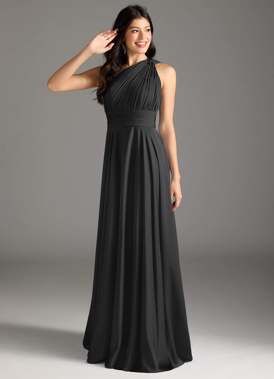 Charlize Black Maxi Dress Ready to Ship | Azazie
