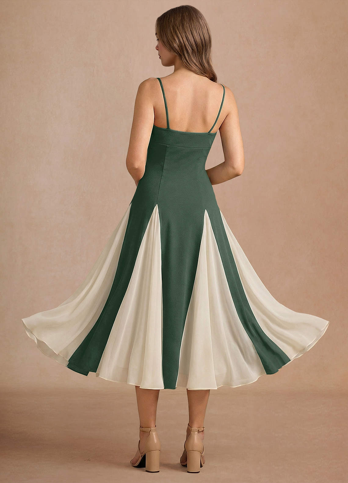 Vestido Eucalipto Midi Jessenia image1