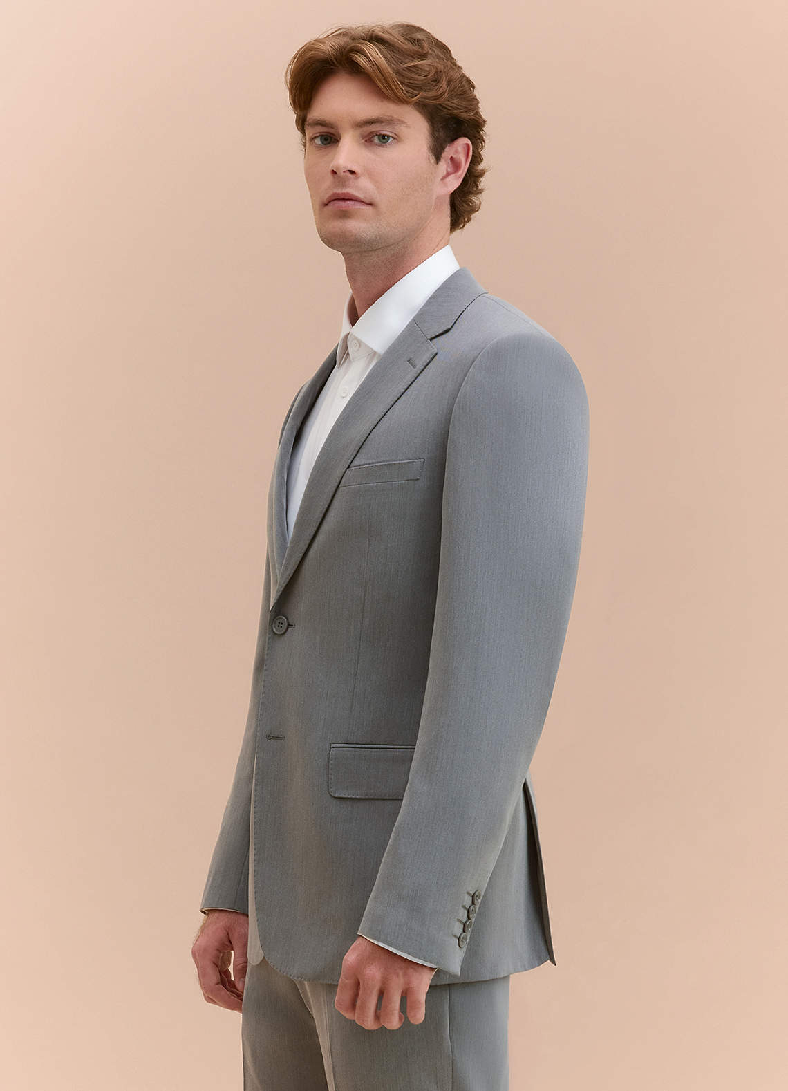 front William Grey Comfort Blend  Suit Jacket