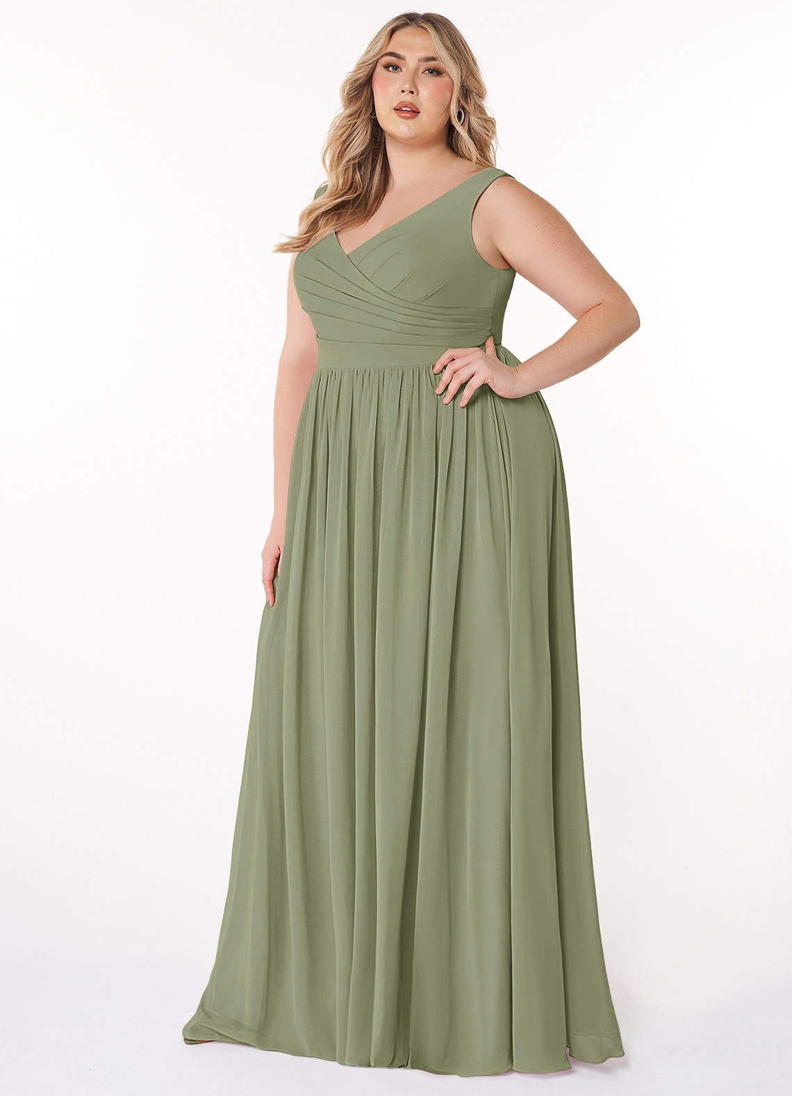 Pistachio Azazie Keyla Bridesmaid Dresses | Azazie