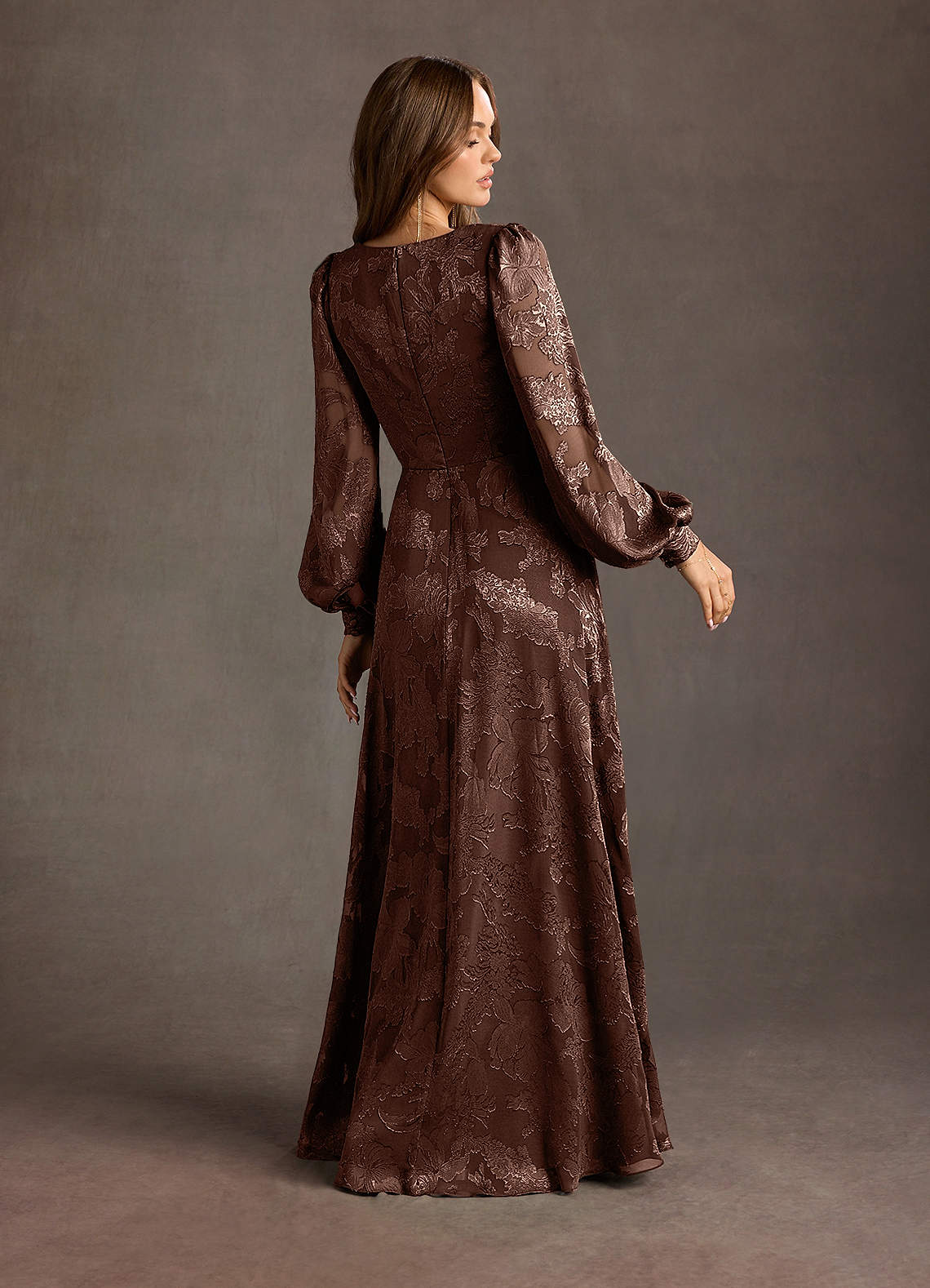 Cerise Mocha Coco Maxi Dress image1