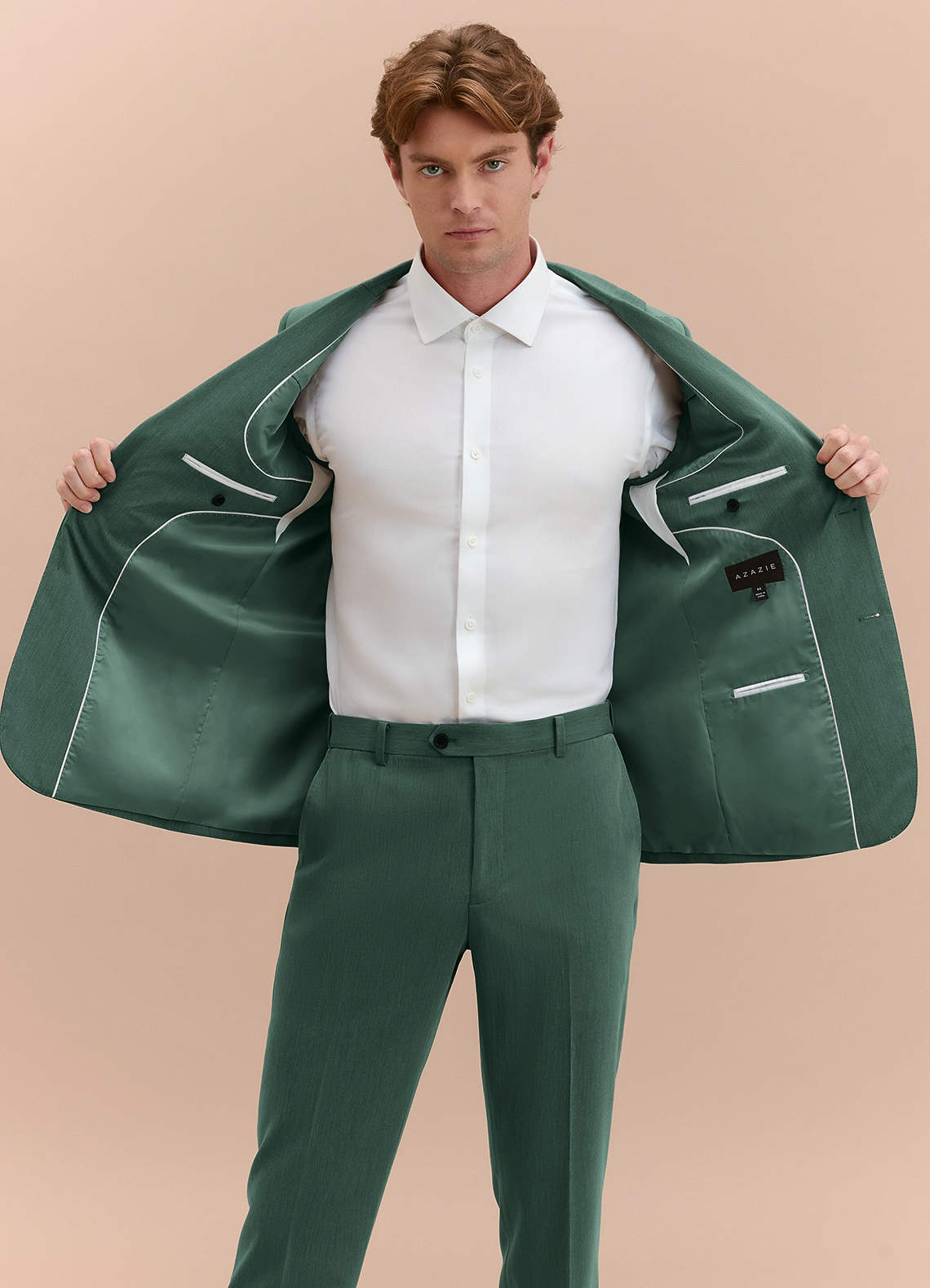 front William Eucalyptus Comfort Blend  Suit Jacket