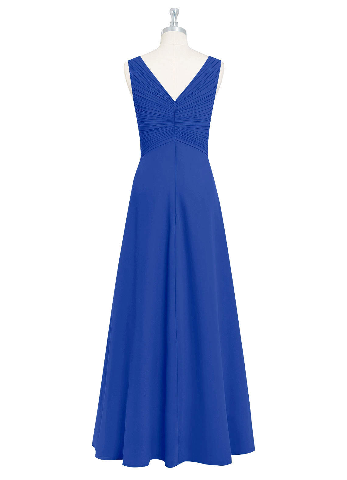 column dress Isabelle Royal Blue Float Sleeve Maxi Dress – Scarlett & Jo main image 0