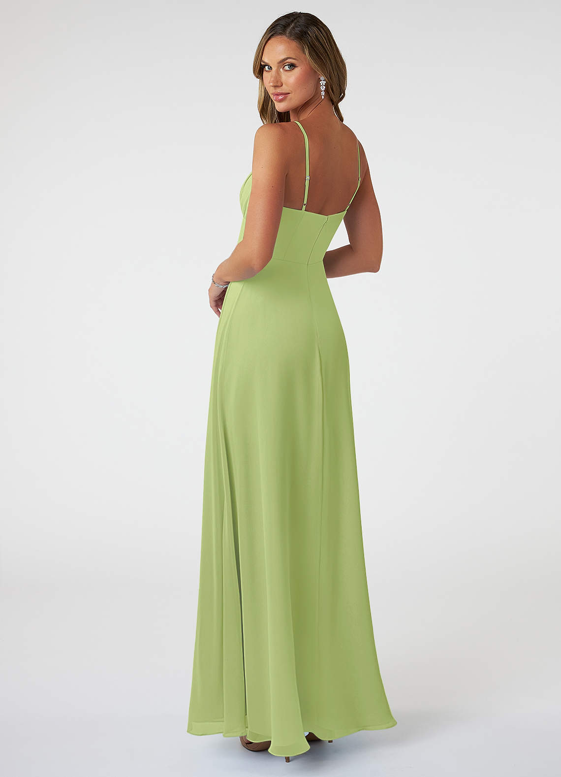 Pear Azazie Breonna Bridesmaid Dresses | Azazie