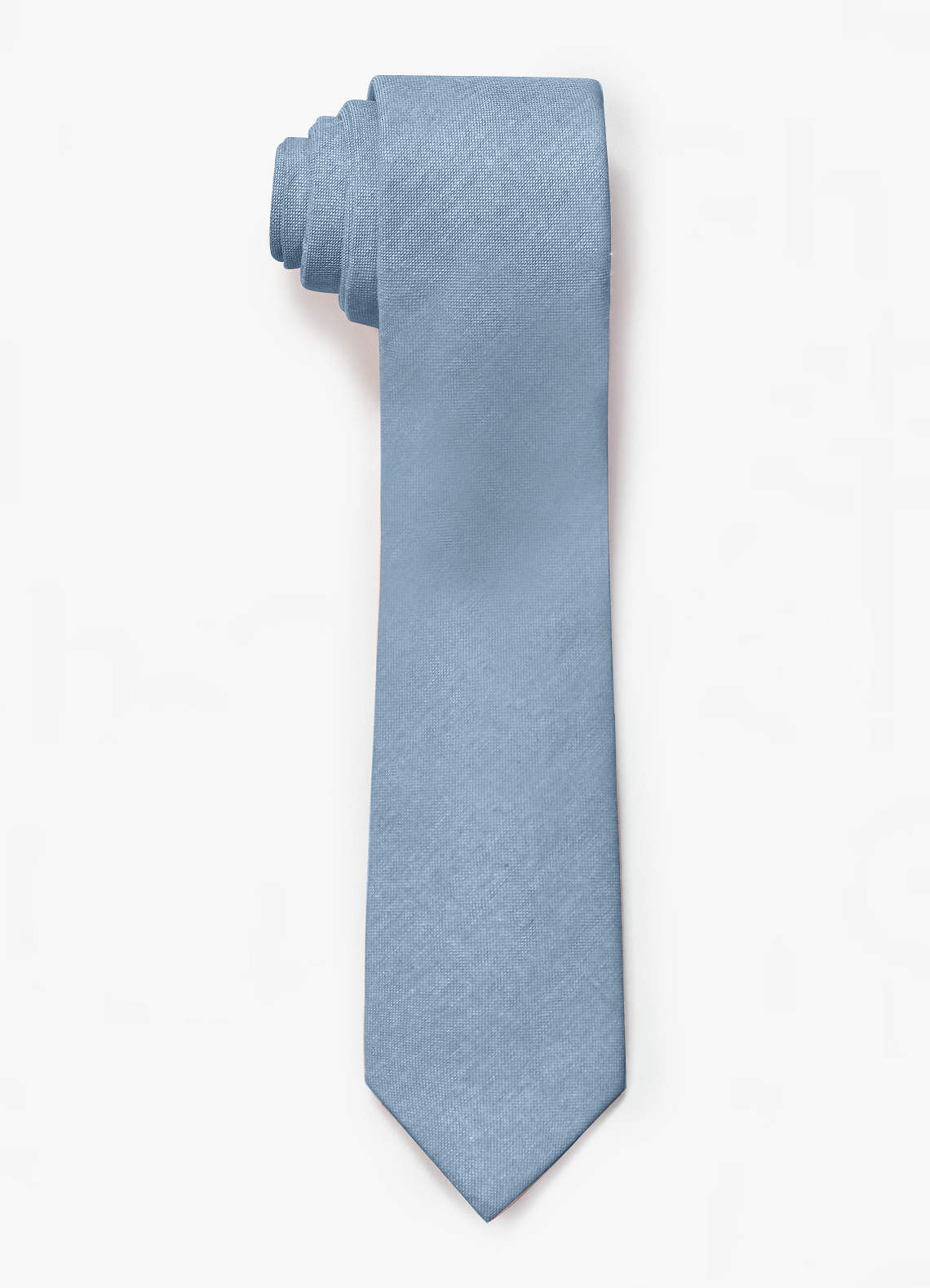 front Soft Cotton Skinny Tie