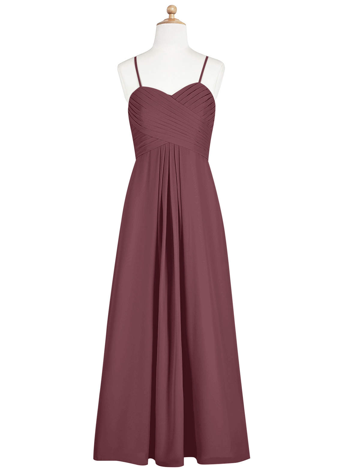 Mulberry Colored Bridesmaid Dresses