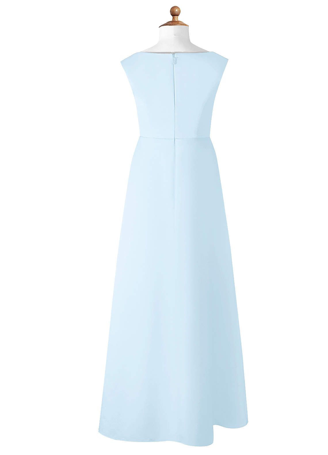 Azazie Sadia Junior Bridesmaid Dress in Sky Blue Azazie CA