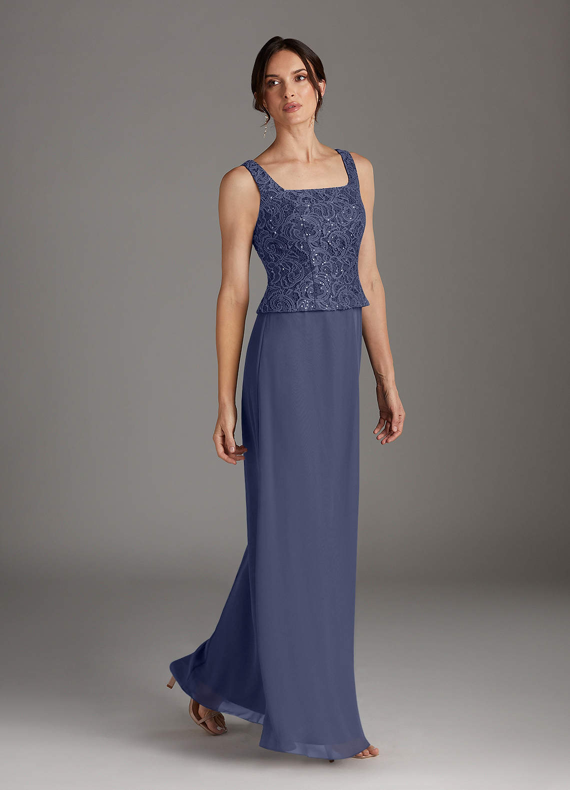 ENFOLD SQUARE DRAPE DRESS グレー　38 ENFOLD SQUARE-SLEEVES DRESS – COLDBECK ONLINE