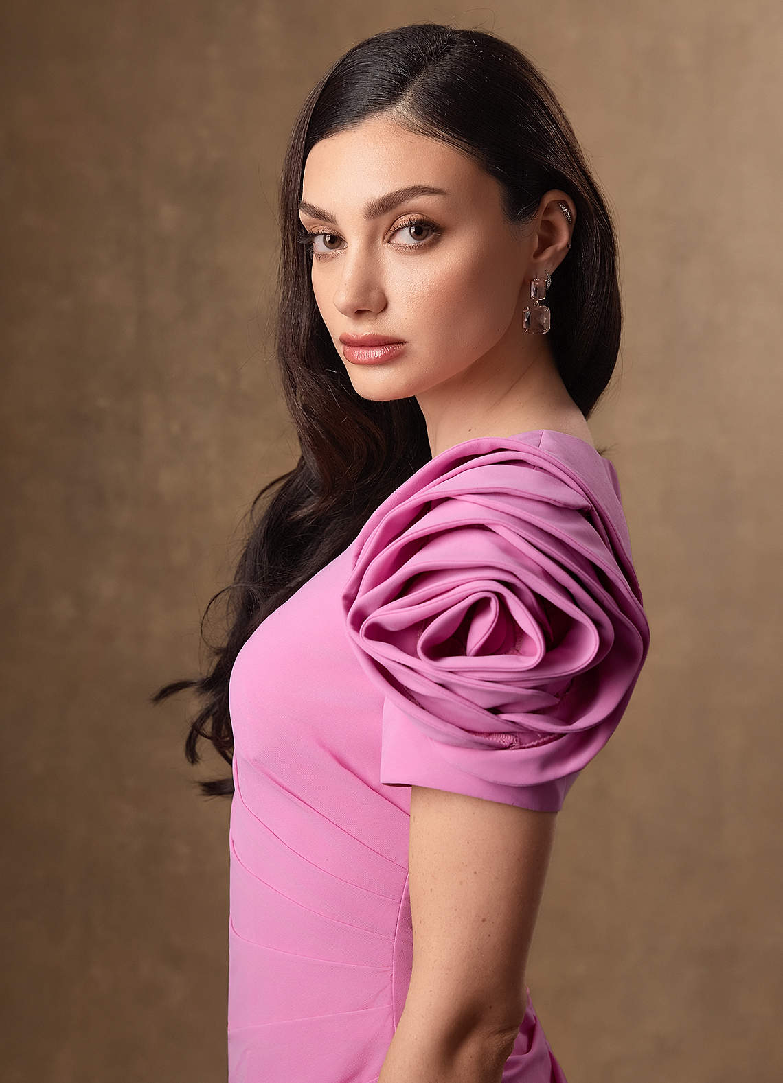 strapless open back dress Miami Gown main image 1