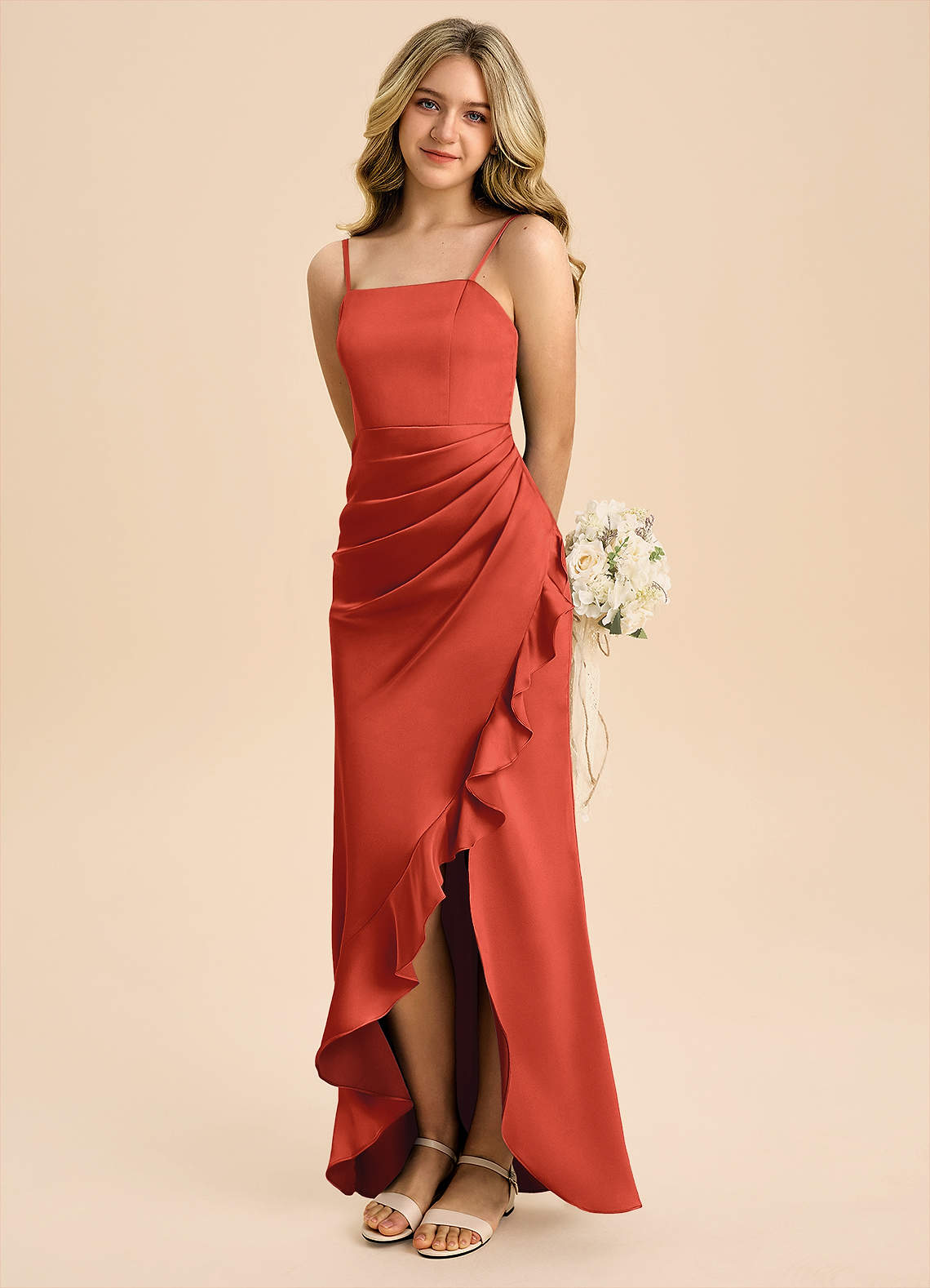 bustier corset dress Lady Black Tie - Krista Gown - Glitter Dusted A-line while the full A Joy - Little Joy, 30under-taxmas41526 Size:L -  $198.50