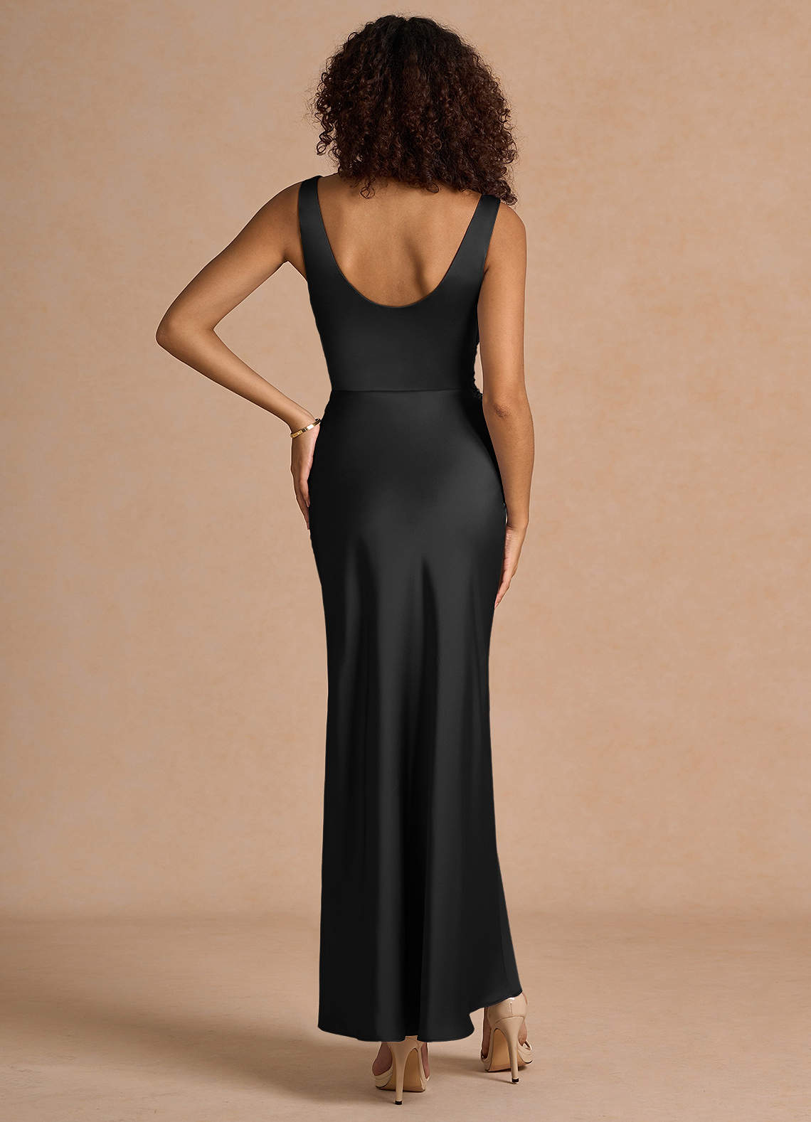 Elise Black Maxi Dress Ready to Ship | Azazie