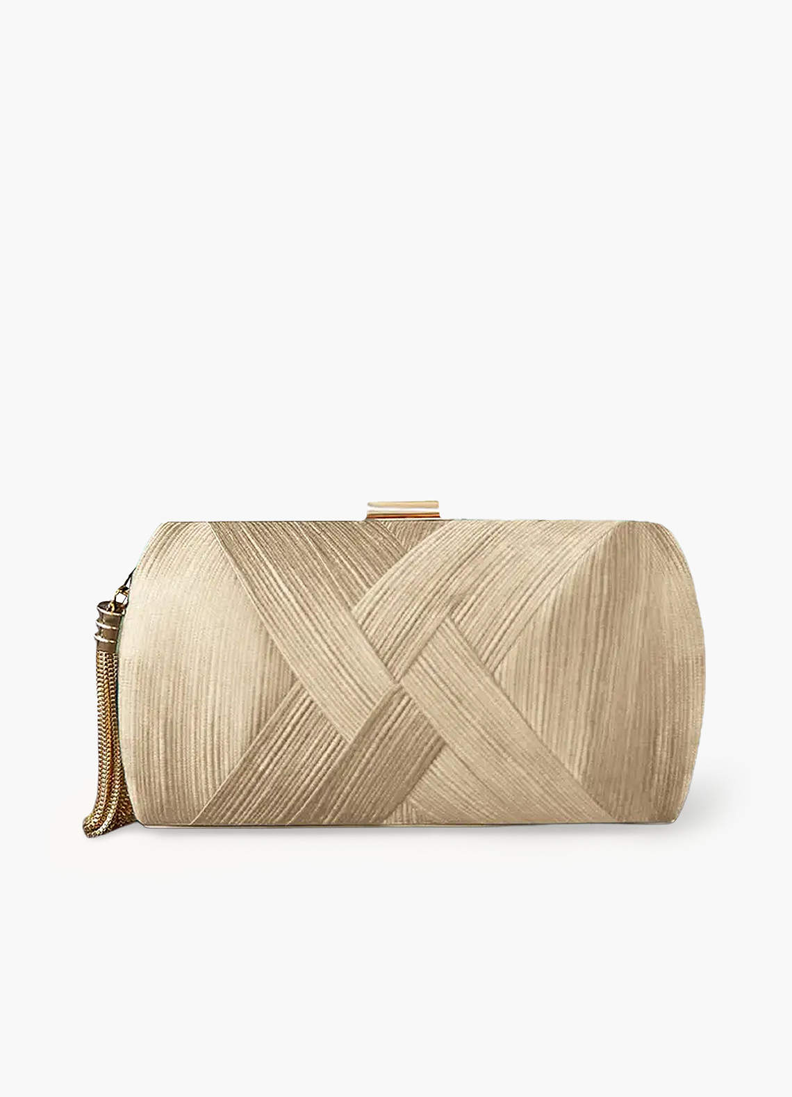 front Gorgeous Tassels Clutch Bag