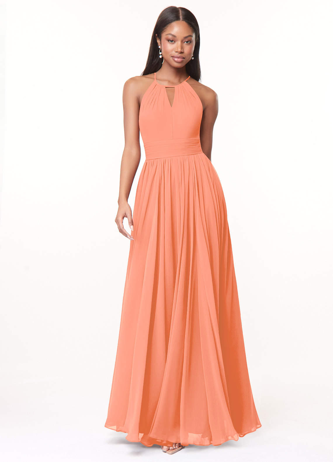 azazie sunset bridesmaid dress Azazie Cherish