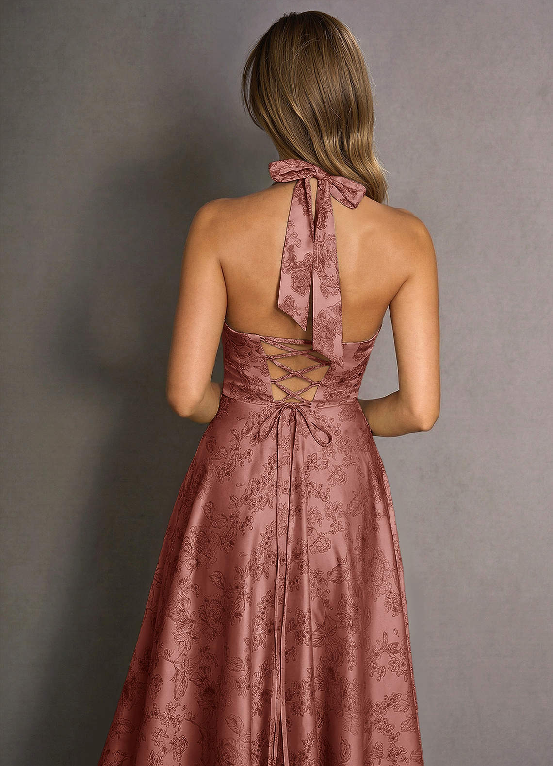 Isabeau Vintage Rose Maxi Dress image5