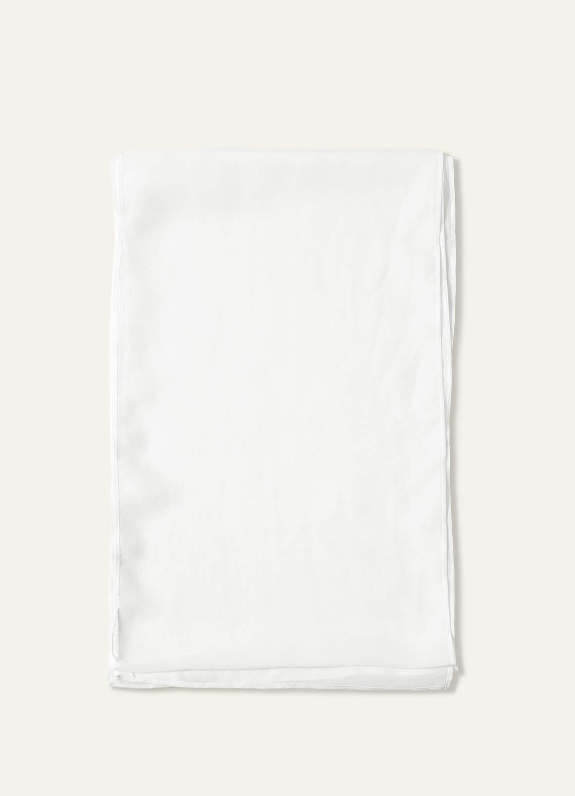 front Azazie Chal de novia de gasa extralargo