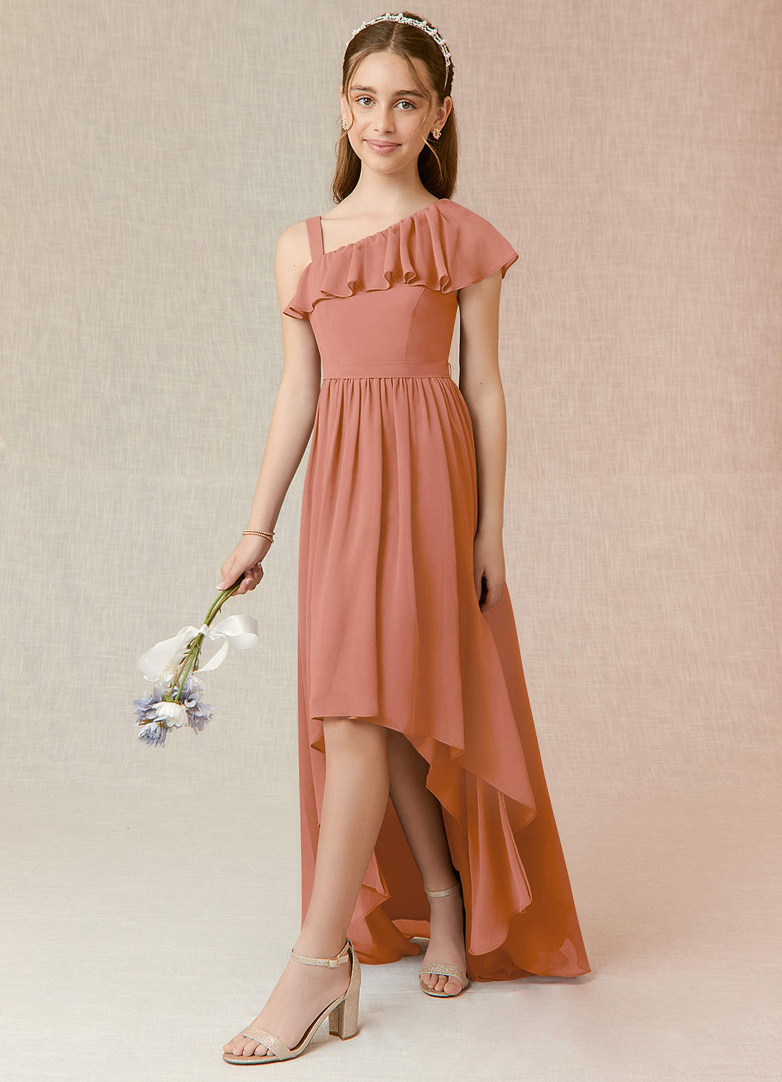 Mai Tai Azazie Mango JBD Junior Bridesmaid Dresses | Azazie