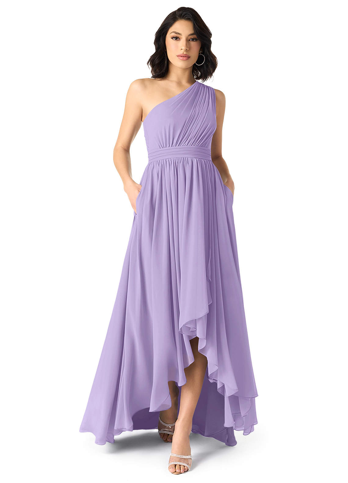 Azazie Mathilda Abiti da Damigella in Lilla Azazie