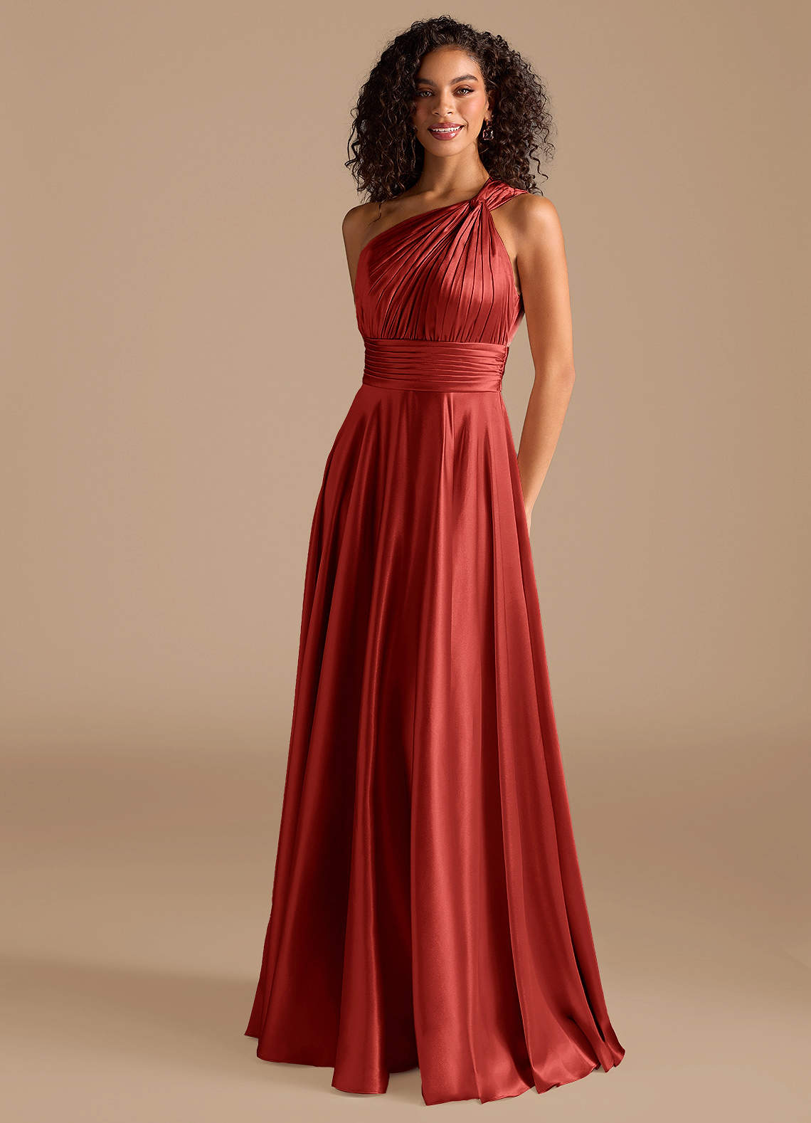 rust red bridesmaid dresses Fall Bridesmaid Dress 2021 Cowl Neck Burnt Orange Rust Silk Slip Midi Dress Strappy Back Custom Color / 10