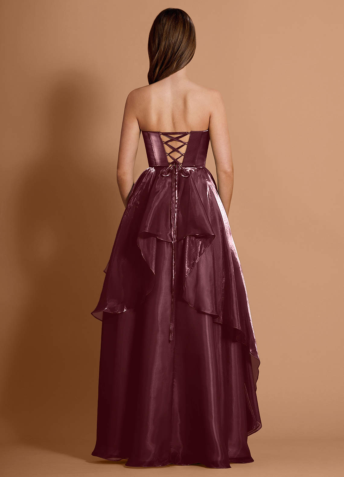 suknia Wino Maxi Celindra image2