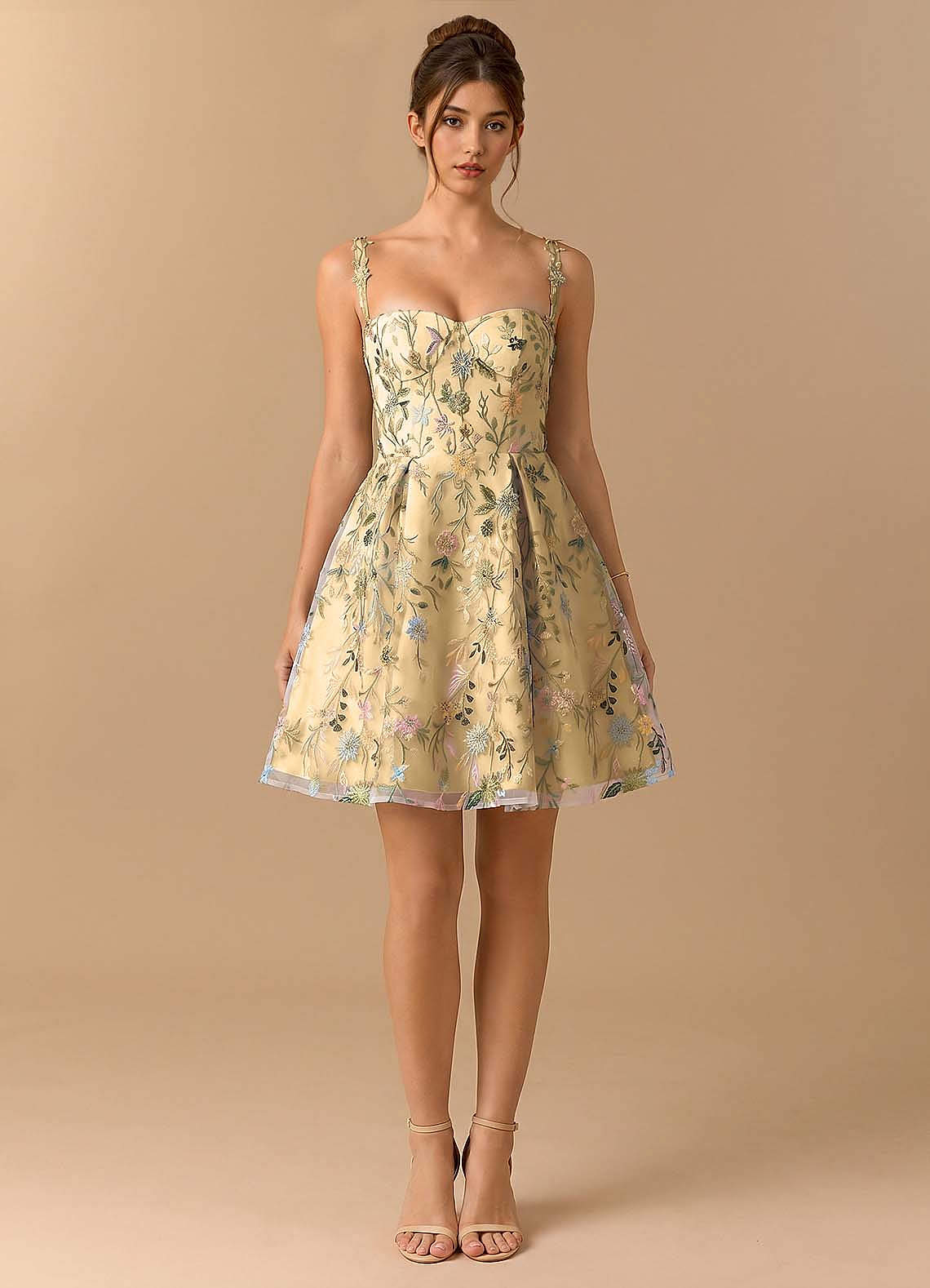 skylar frock mini dress Skyler Floral Trim  Laguna Clothing Company 100% cotton Lovers and Friends Skylar Mini