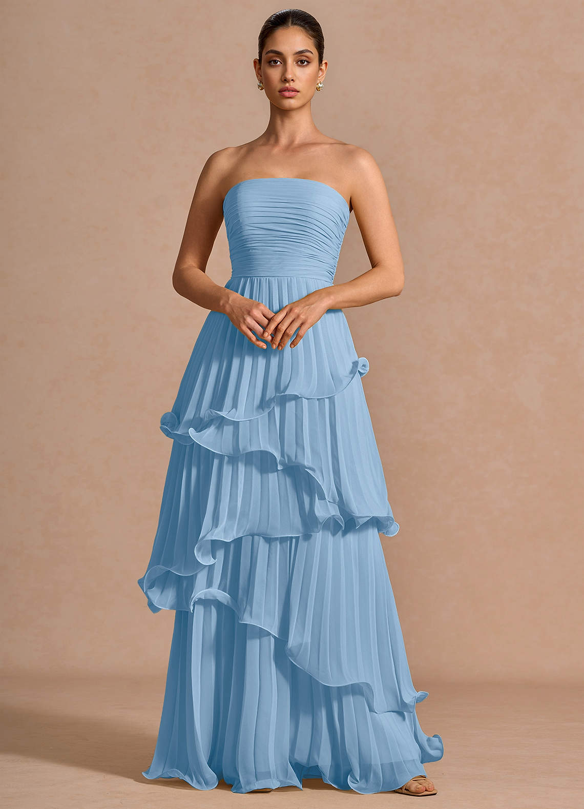 Hartley Haze Blue Maxi Dress