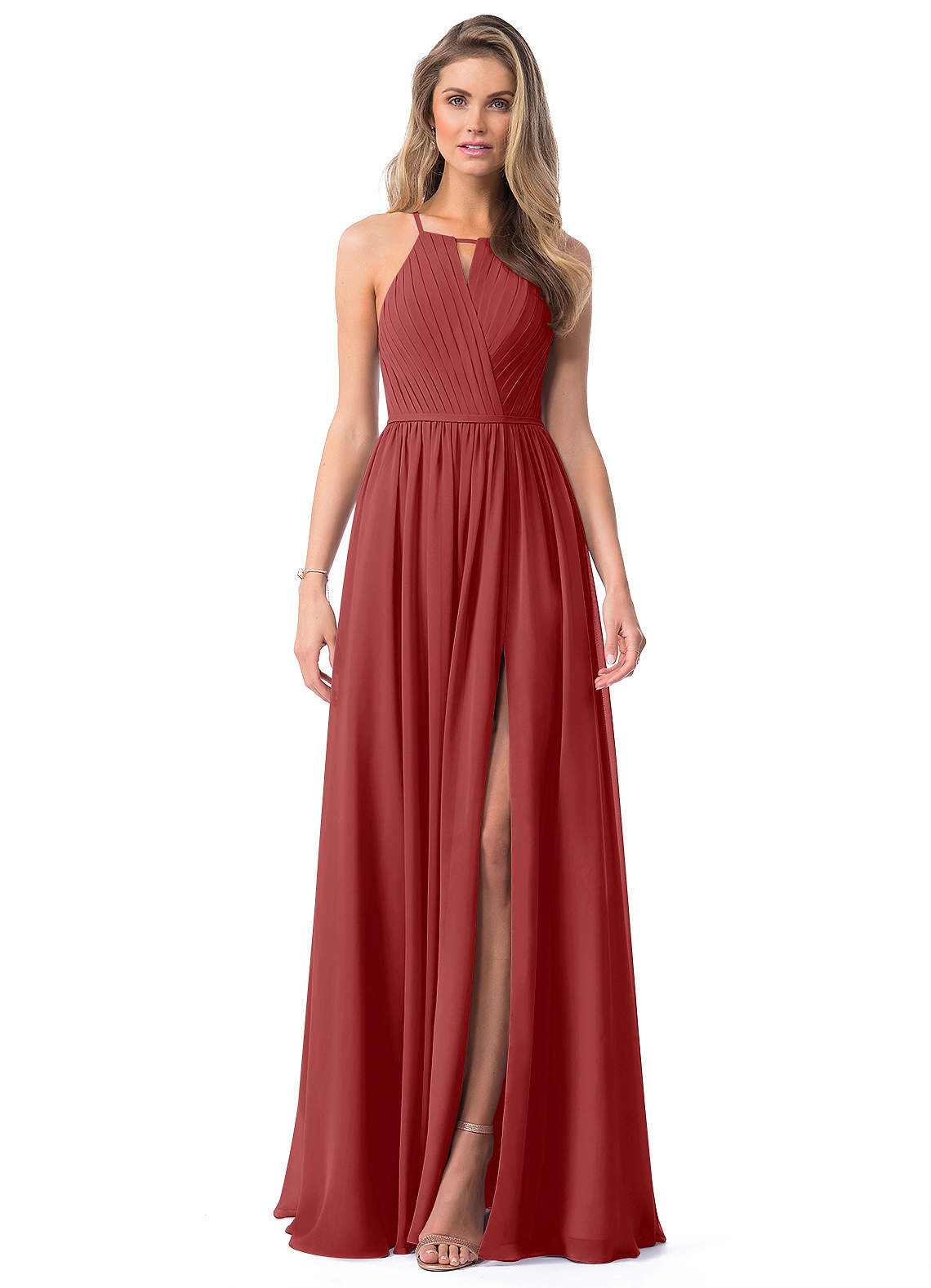 pretty lavish beau wrap midi dress