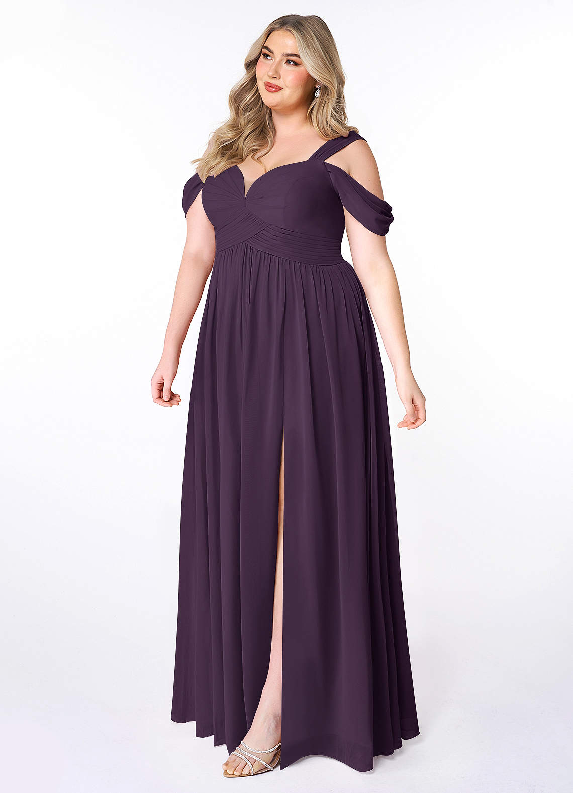 plum bridesmaid dresses plus size Plum Plus Size Bridesmaid Dresses