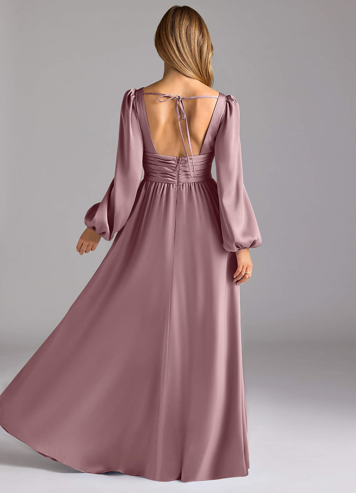 Rose Gold Dusty Rose Bridesmaid Dresses Azazie Norah Dusty Rose Stretch  Satin Bridesmaid Dresses Azazie DE