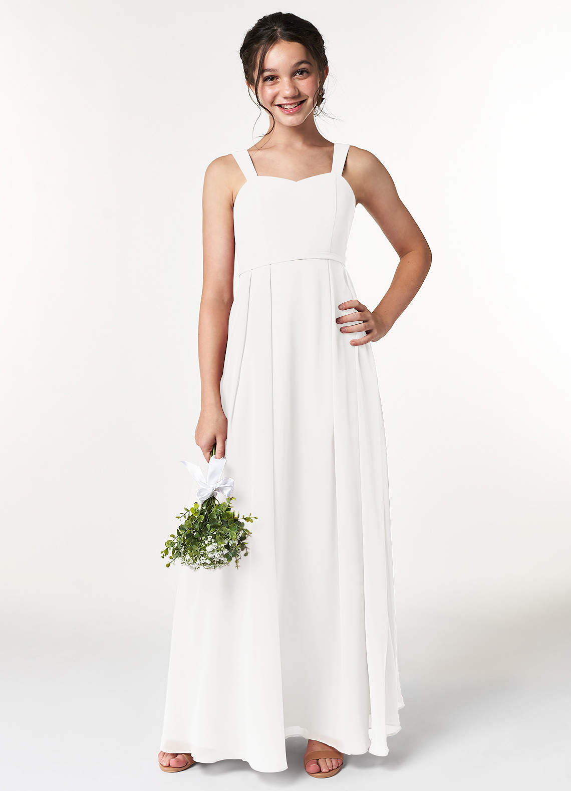 Junior bridesmaid dresses on sale ivory