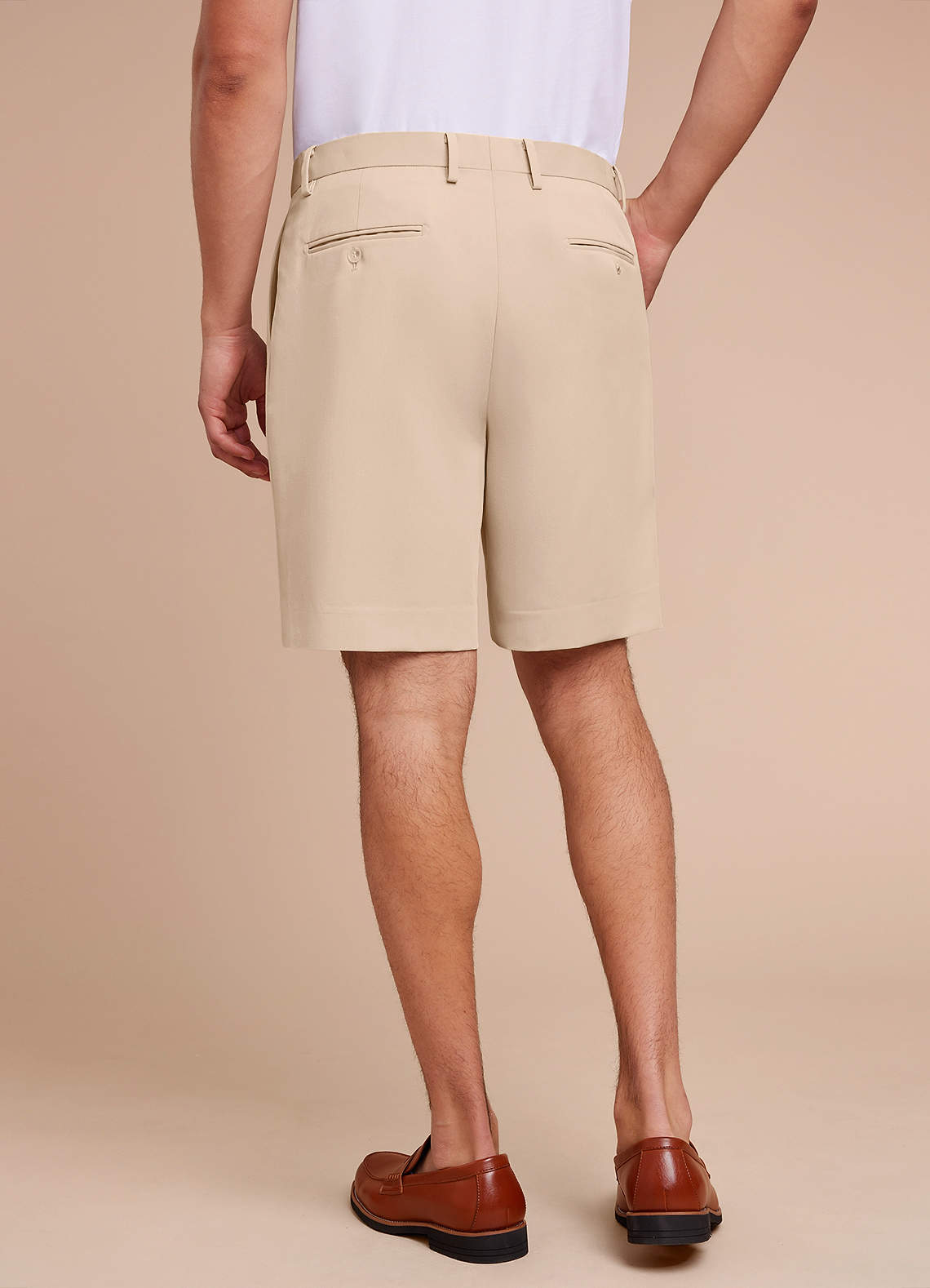 front Owen Lightweight Tailored Dress Shorts