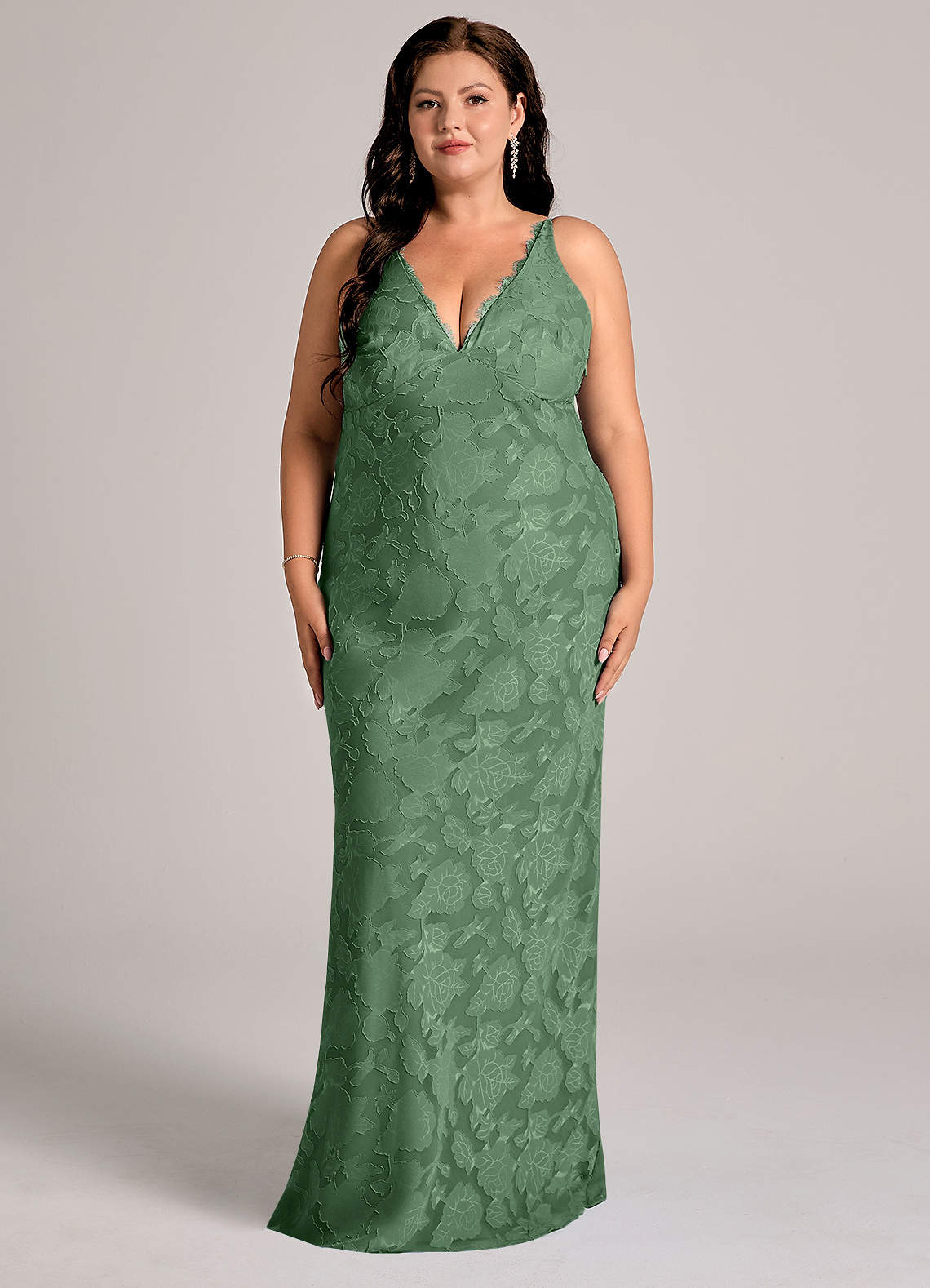 Azazie Tianna Eucalyptus Bridesmaid Dresses | Azazie