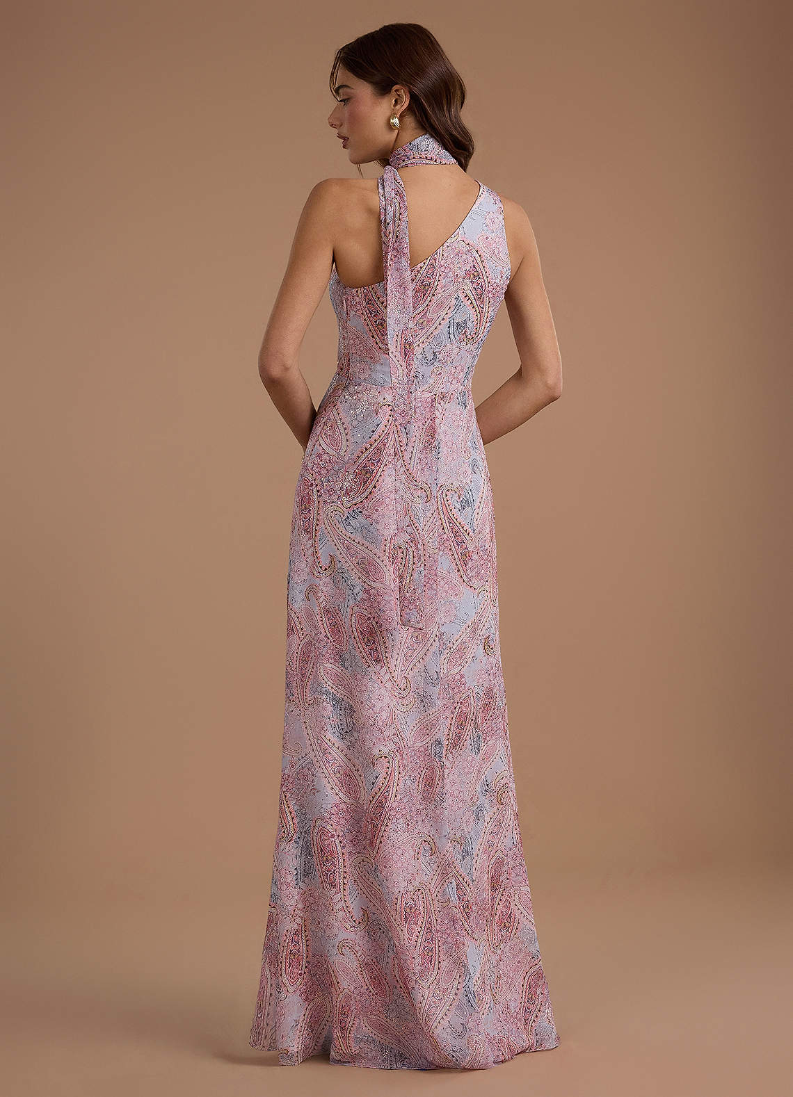 paisley formal dress Lady Black Tie - Paisley Gown